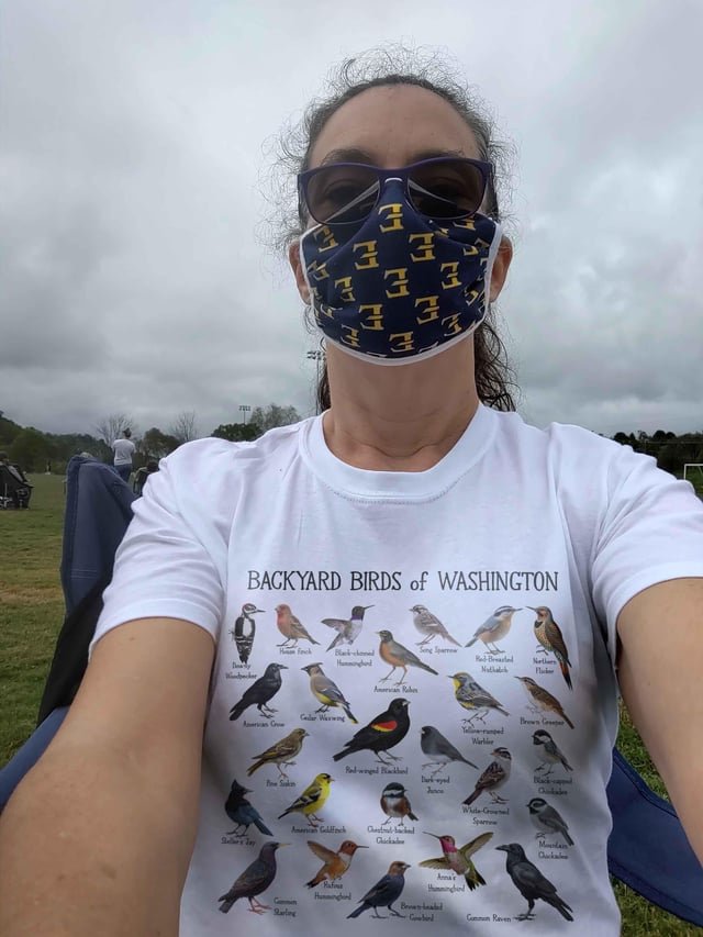 Just moved to Washington , and my backyard bird-watching game is about to level up