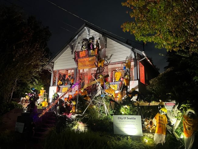 Never too soon to think Halloween! Two West Seattle notes