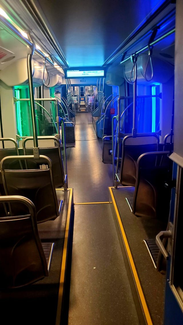 Very dim lighting on the Link (Siemens Car) looks too good