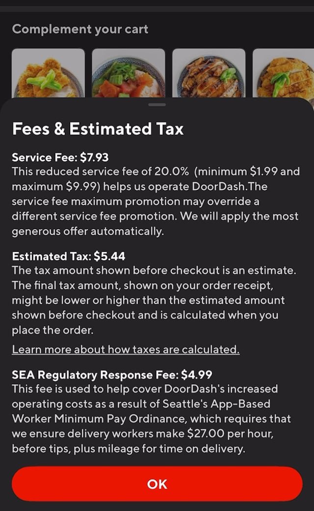 DoorDash Seattle is out of control