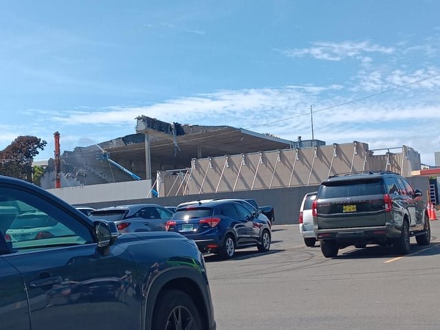 Demolition of Memorial Stadium.