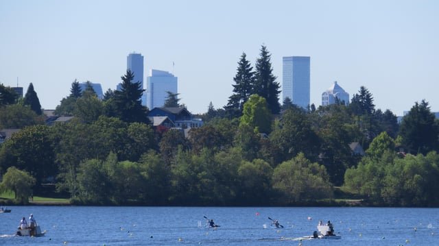 From Green Lake, last Tuesday