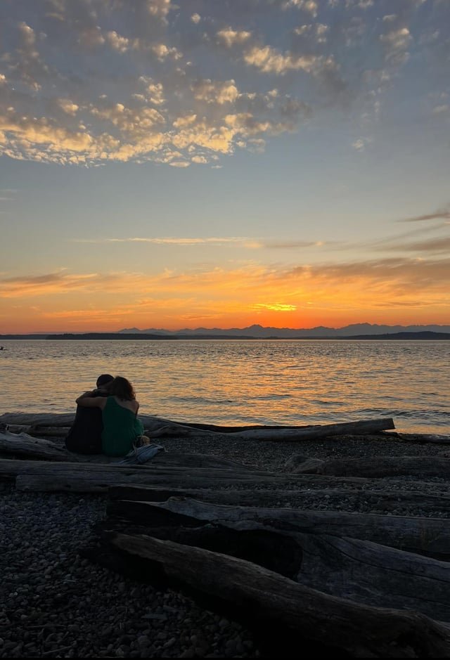 If you were at Lowman Beach Park tonight, I might have taken a photo of you