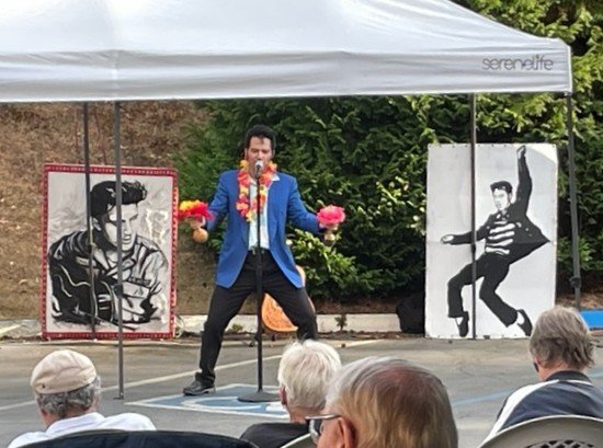 VIDEO: Danny Vernon’s tribute to The King at The Mount’s concert series kickoff
