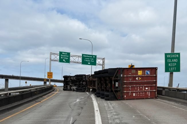 TRAFFIC ALERT: Northbound I-5 ramp to West Seattle Bridge still blocked
