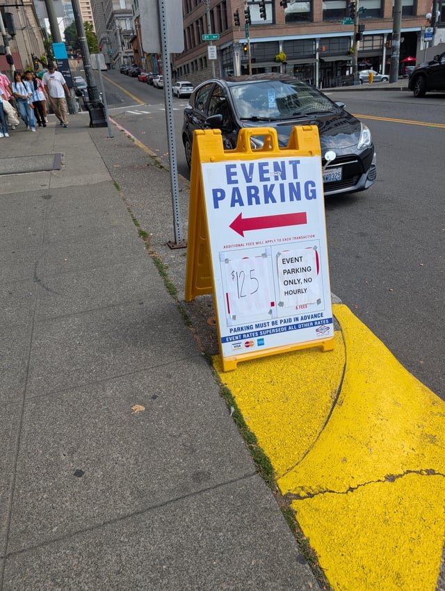 Spotted one block from the pioneer square light rail station.