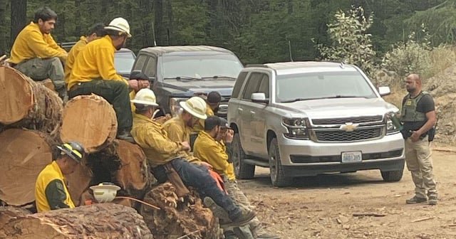 Federal agents arrest firefighters working on WA wildfire