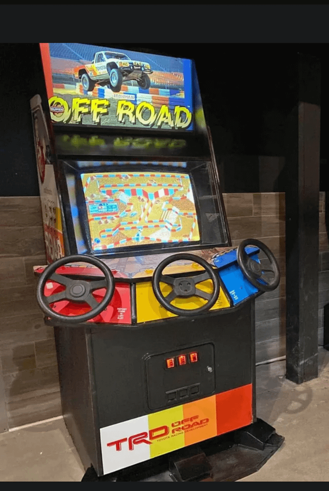 Oddly specific: anyone spotted Off Road arcade game anywhere in the metro area?