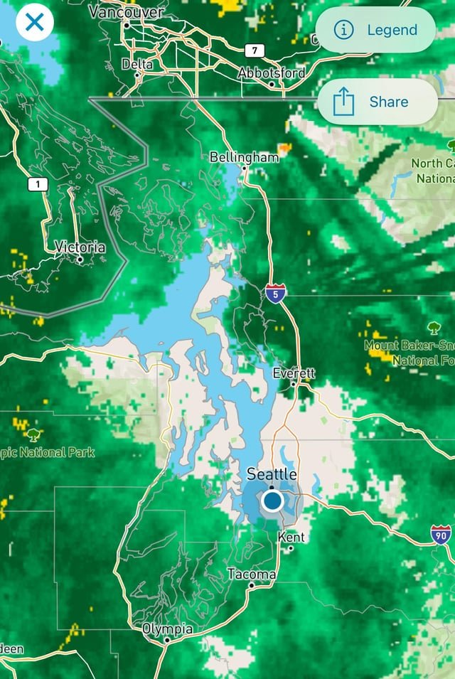 Seattle, eye of the storm.