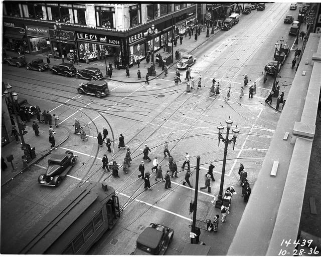 3rd and Pike, 1936