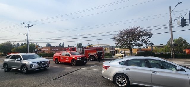 UPDATE: Small fire at Westwood Village McDonald’s, 1 person injured