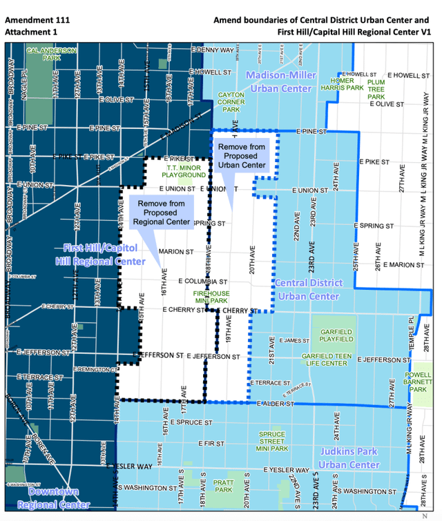Late-Breaking Comp Plan Change Would Restore Low-Density “Donut Hole” Between Capitol Hill and Central District – PubliCola