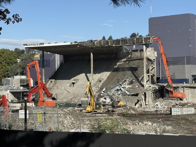 Memorial Stadium: going, going…