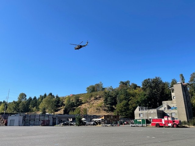 HAPPENING NOW: Helicopter drill in southeast West Seattle