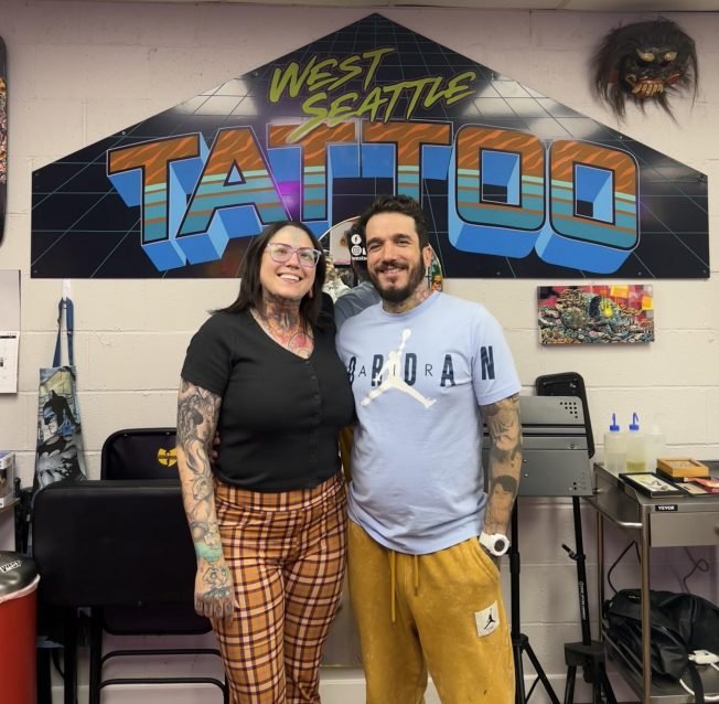 BIZNOTE: West Seattle Tattoo’s ‘grand reopening’