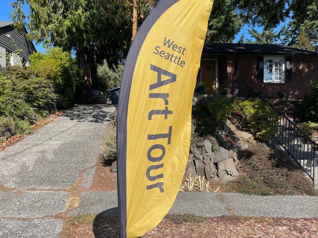 HAPPENING NOW: West Seattle Art Tour 2025, first of two days!
