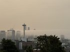 Gotta love a classic Seattle smoke + fog combo