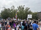 Refuse Fascism rally for Labor Day (feat Nick Brown) at Seattle Central