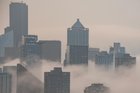Today’s Seattle weather report: Wildfire smoke and fog mix with no chance of rain. 💨