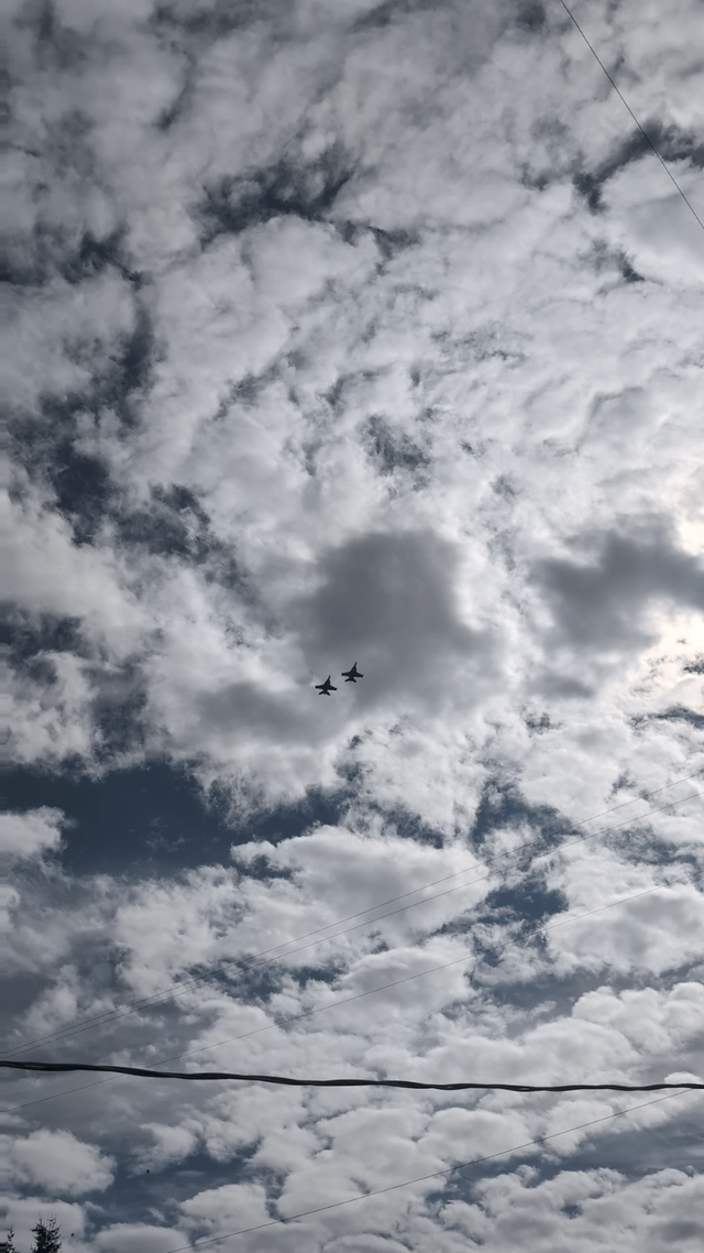 Fighter jets over Ballard