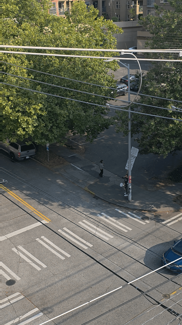 The preacher is now shouting at a preschool in Lower Queen Anne