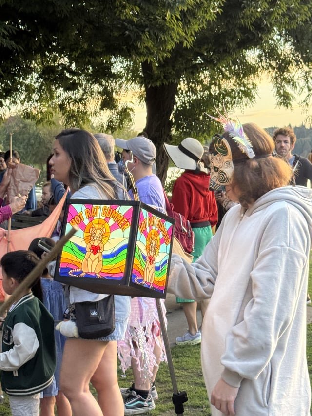 Hot rat summer spotted at Luminata Festival