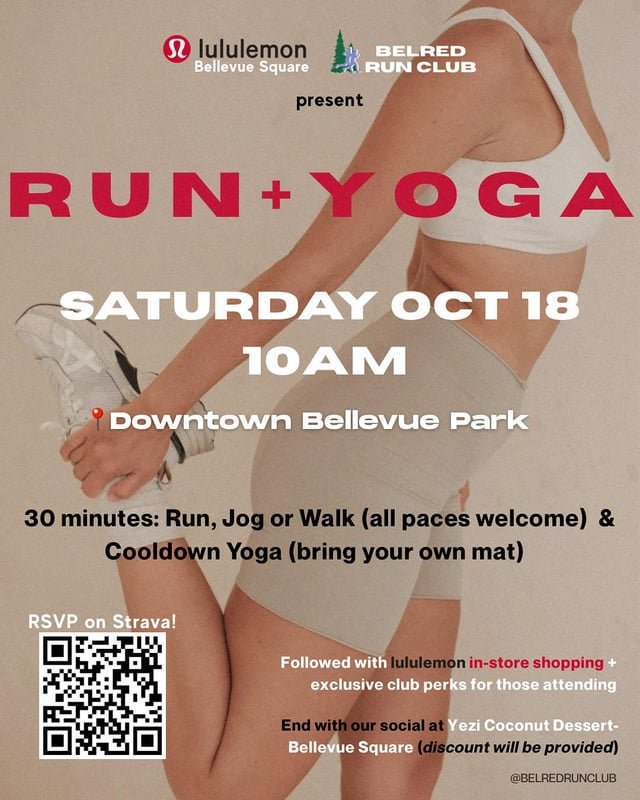 lululemon & BelRed Run Club Oct 18
