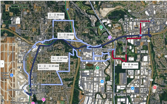 Why Isn’t There A Shuttle Between The Airport And Tukwila Sounder/Amtrak?
