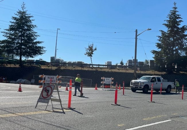 FOLLOWUP: Road closure begins for drainage project at east end of Sylvan Way