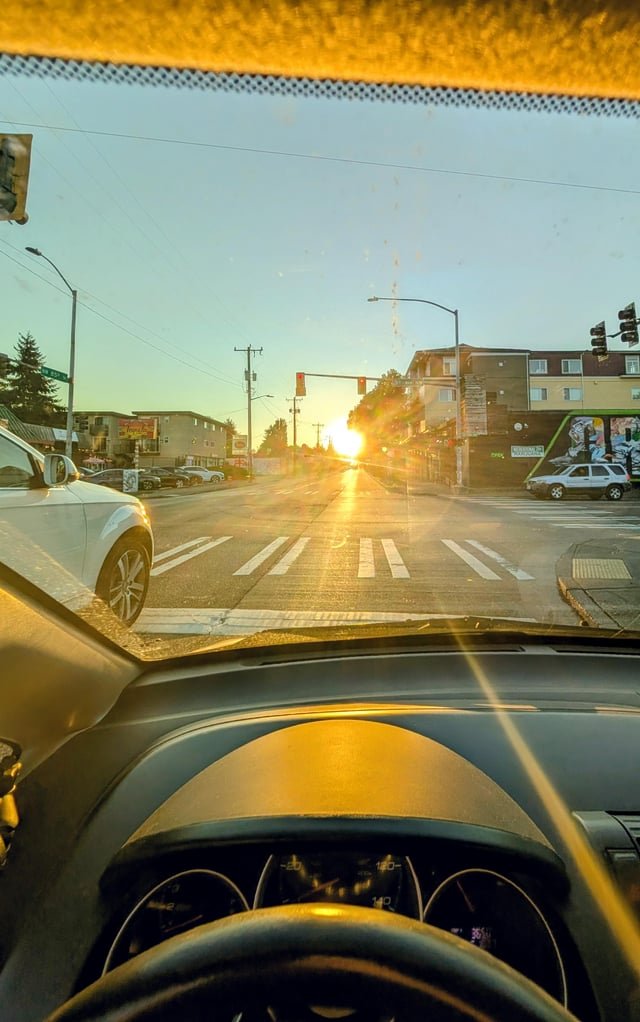 I LOVE MY TWICE DAILY RETINA EXAM DURING MY COMMUTE THIS TIME OF YEAR. IT’S GREAT 👍