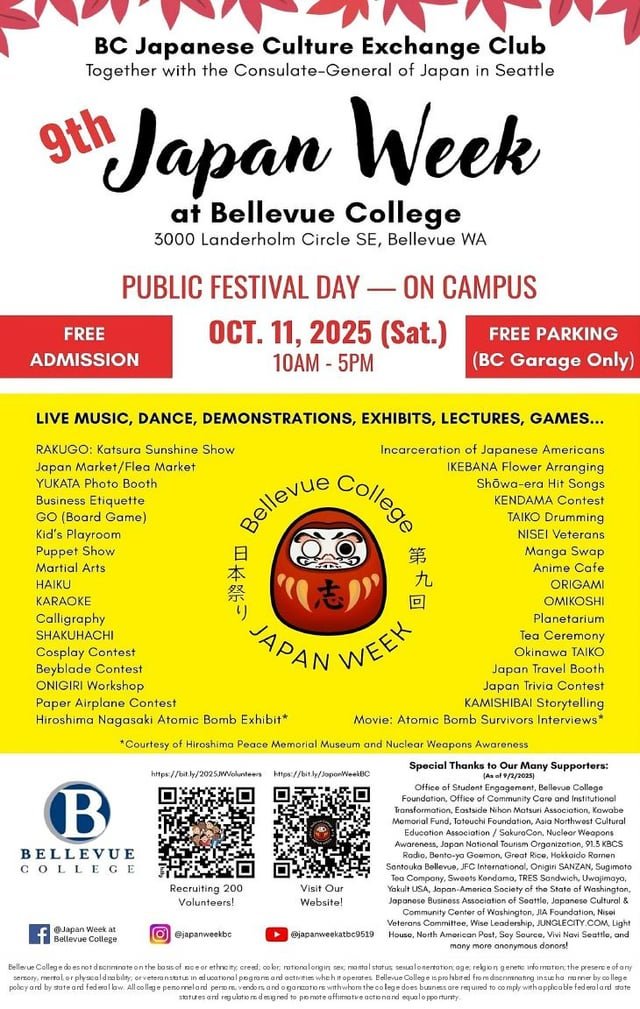 9th Japan Week @ Bellevue College
