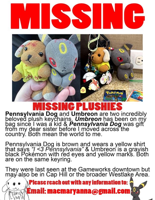Missing Plushies!