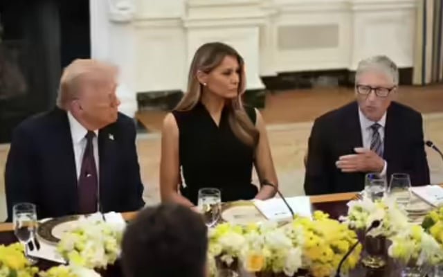 Bill Gates Compliments Trump on Wife Who Didn’t Ditch Him Just Because He’s in the Epstein Files