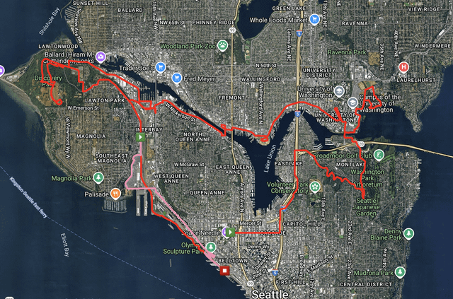 2025 Seattle Marathon Course