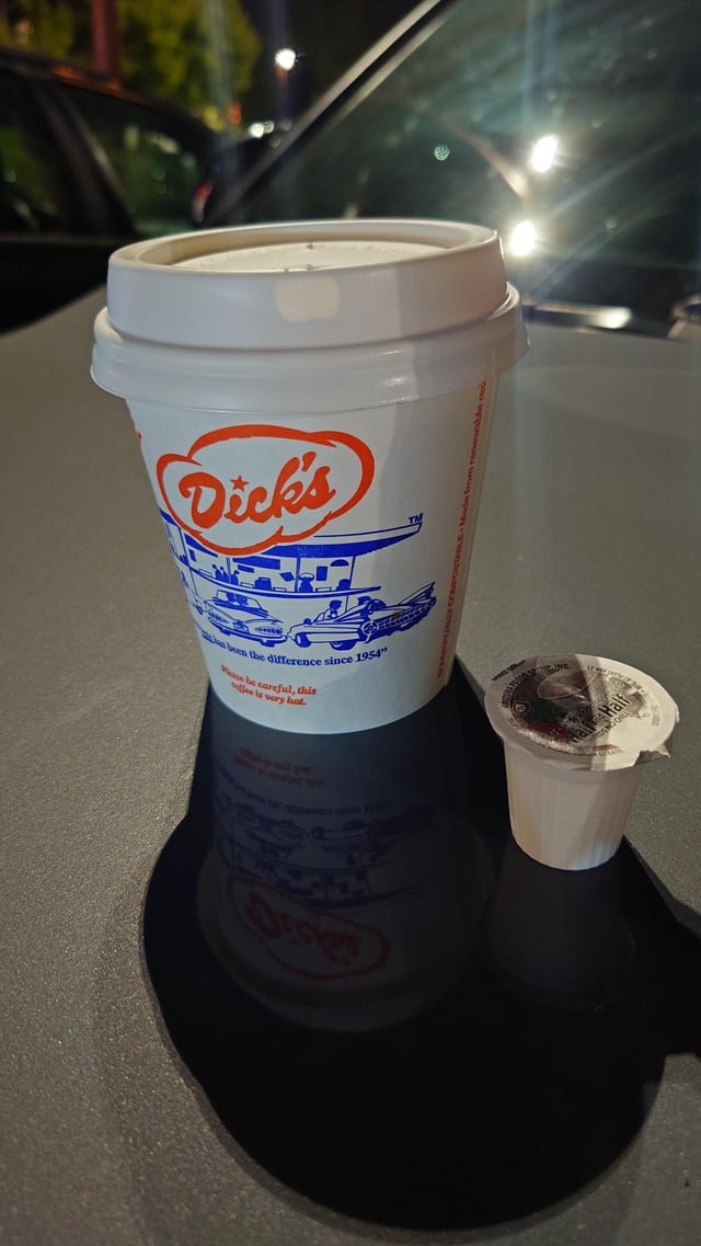 I tried Dick’s coffee finally