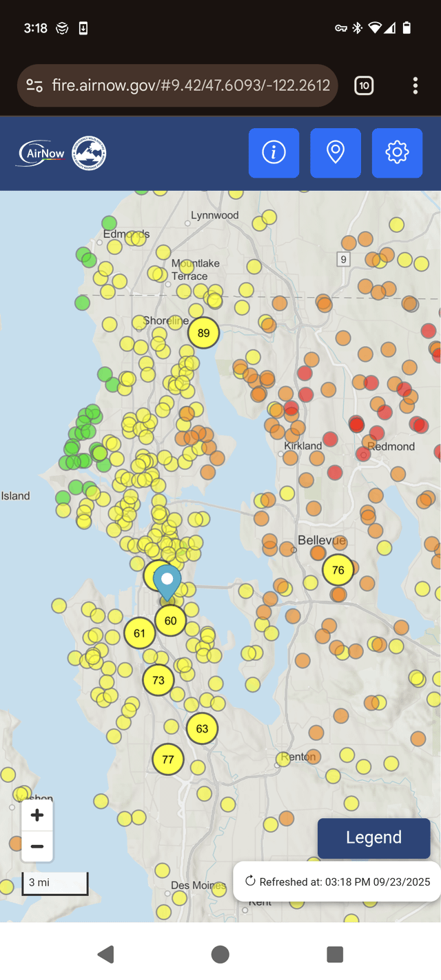 In case you didn’t notice you may want to close your windows, the smoke seems to be rolling in
