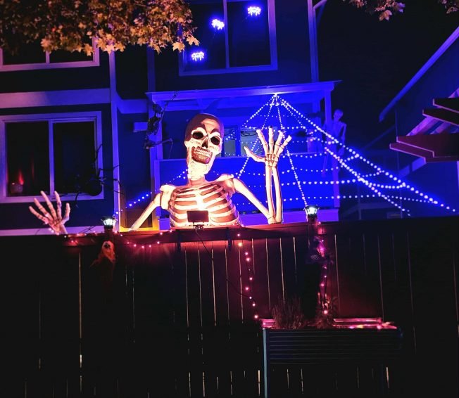 WEST SEATTLE HALLOWEEN: Decoration spotlights start!