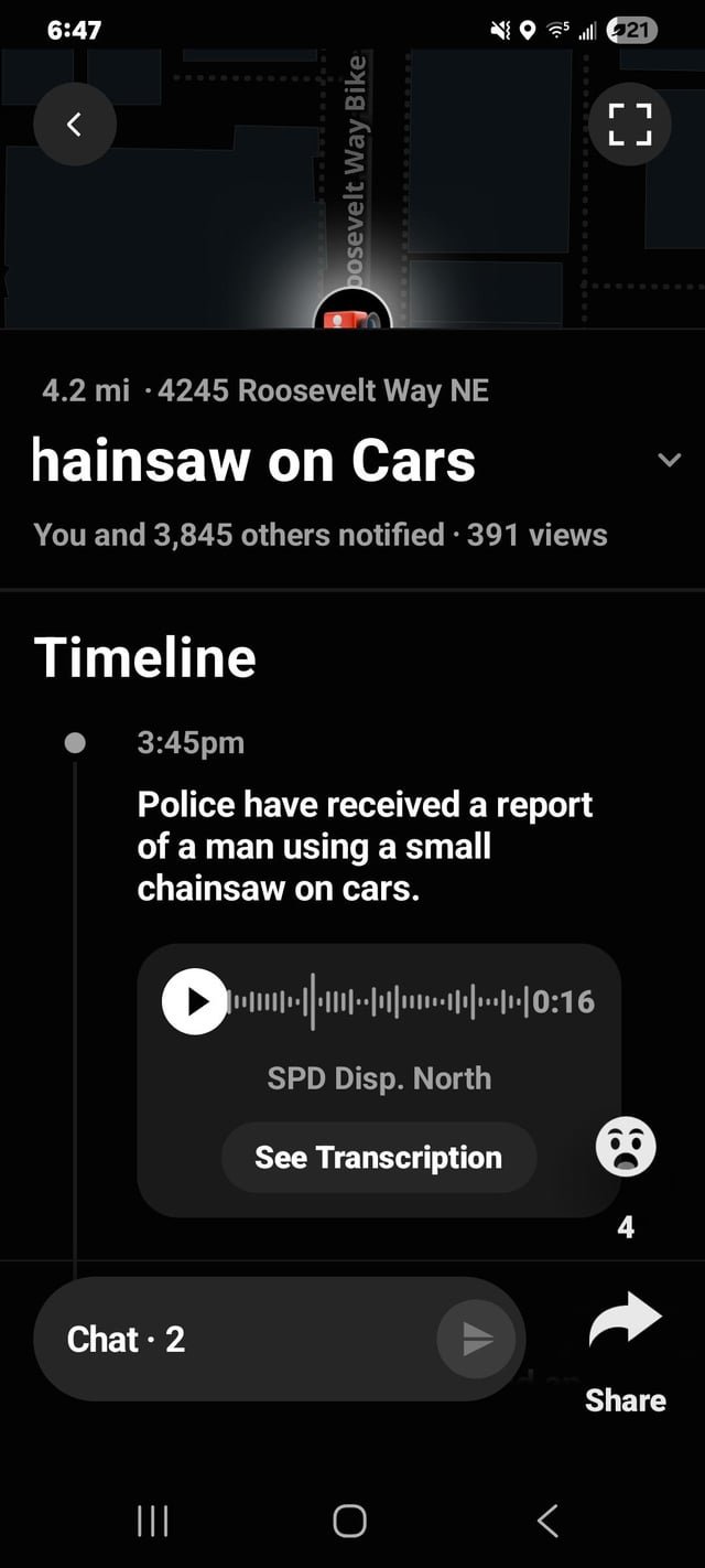 Chainsawman in Seattle