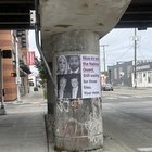 Fresh POWERFUL imagery up under Leary bridge. Shout out Street Theology.