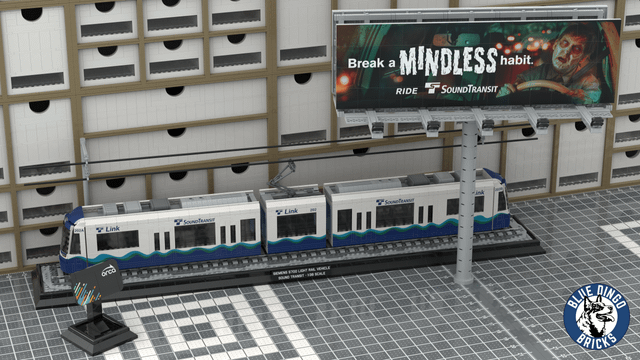 I Designed a LEGO Minifig-Scale City Billboard and Life-Size ORCA Card!