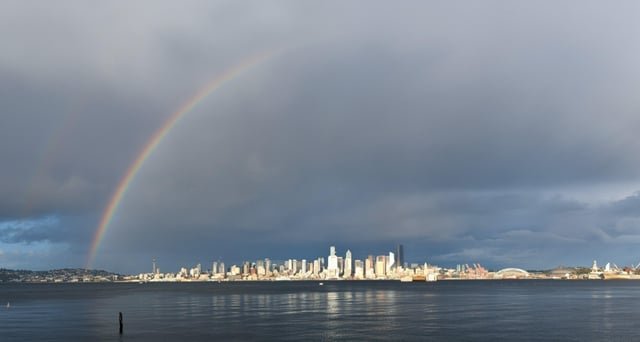 Damn Seattle, you’re pretty today