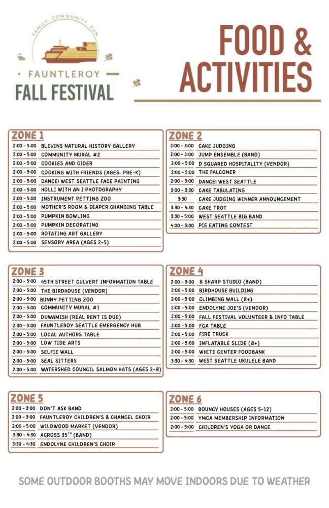 HAPPENING NOW: Fauntleroy Fall Festival 2025!