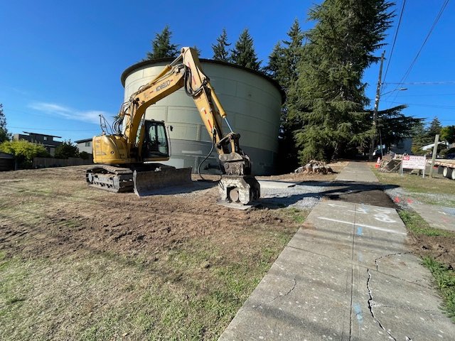 You asked, we asked: Here’s what Seattle Public Utilities crews were doing at Barton Standpipe last weekend