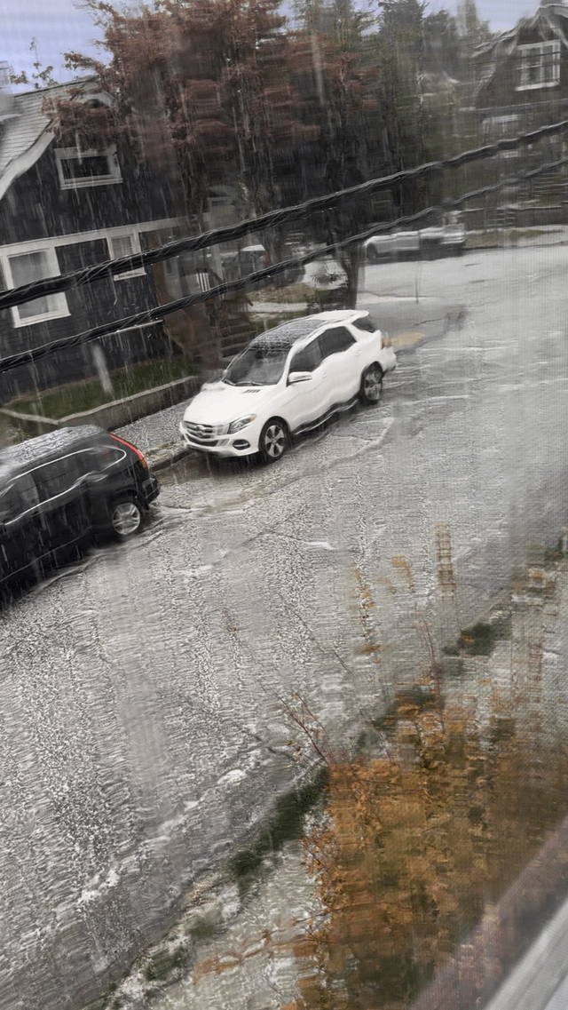 Hail in Fremont!