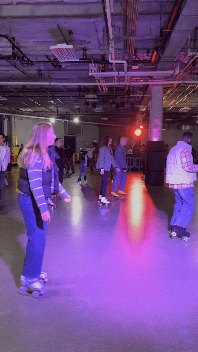 Roller boogie at Pier 66 last night was so much fun!