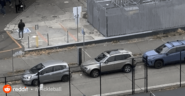 When the world’s on fire but your pickleball match can’t wait 🤣
