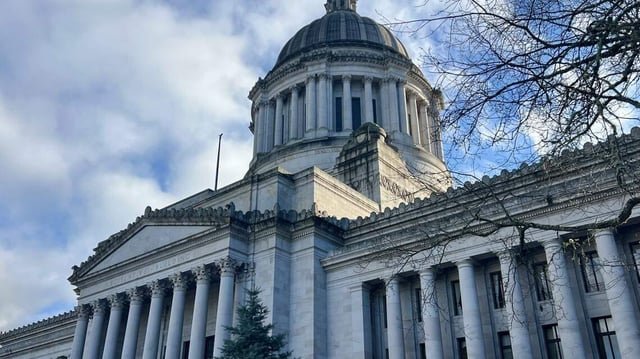 Intruder breaks into WA Capitol building, causing ‘significant damage’