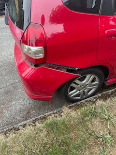 WEST SEATTLE CRIME WATCH: Do you know who hit this car?