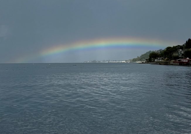 WEST SEATTLE WEATHER: October starts with rainbows