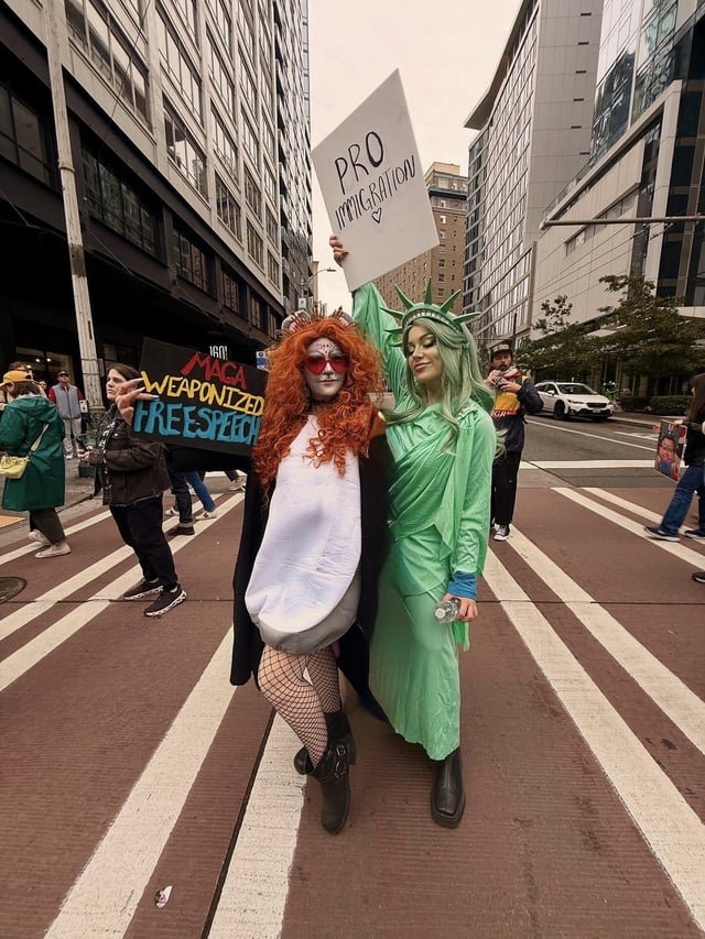 St. Rat and Lady Liberty